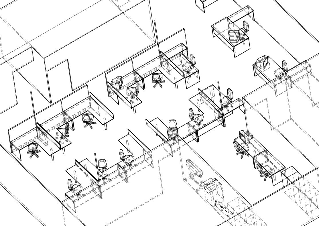 Tổng hợp 100 hình về mô hình bản vẽ văn phòng  daotaonec