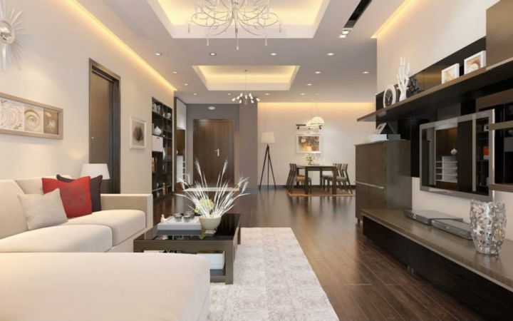 Thiết kế nội thất căn hộ chung cư phong cách lãng mạn