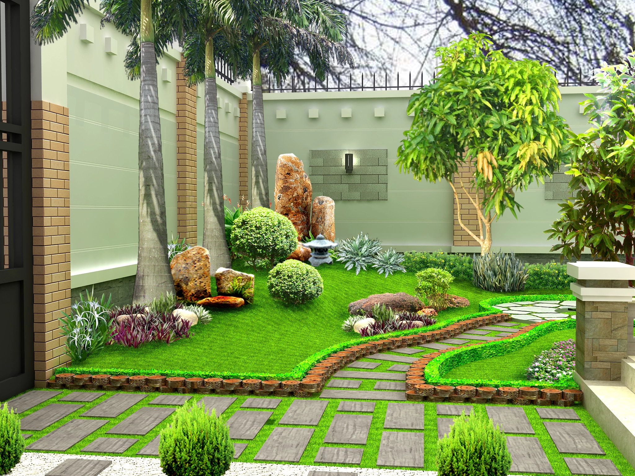 Thiết kế nhà vườn ở Lạng Sơn