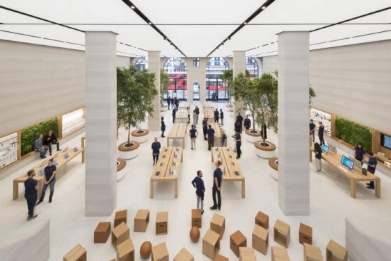 Chiêm ngưỡng thiết kế showroom ấn tượng của Apple Store tại London